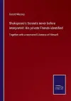 Shakspeare's Sonnets never before interpreted cover