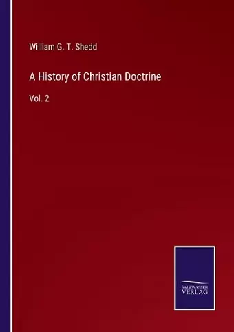 A History of Christian Doctrine cover