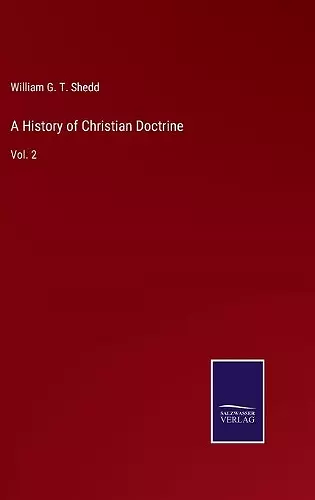 A History of Christian Doctrine cover