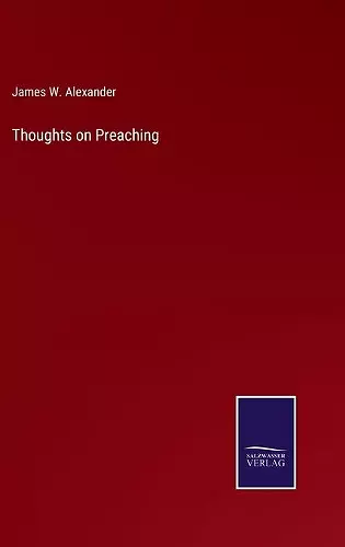 Thoughts on Preaching cover