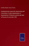 Animaduersions vppon the Annotacions and Corrections of some imperfections of impressiones of Chaucers workes reprinted in the yere of oure lorde 1598 cover