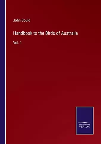 Handbook to the Birds of Australia cover