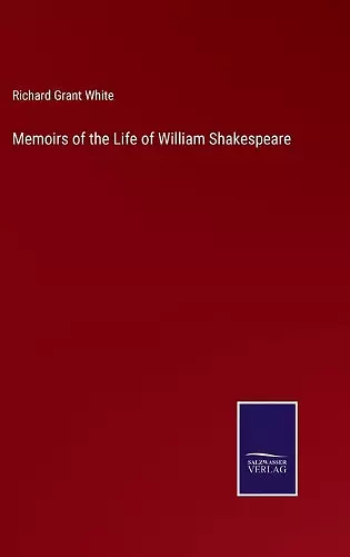 Memoirs of the Life of William Shakespeare cover