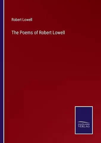 The Poems of Robert Lowell cover