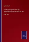 Geschichte Englands seit den Friedensschlüssen von 1814 und 1815 cover