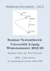 Seminar Systemtheorie cover