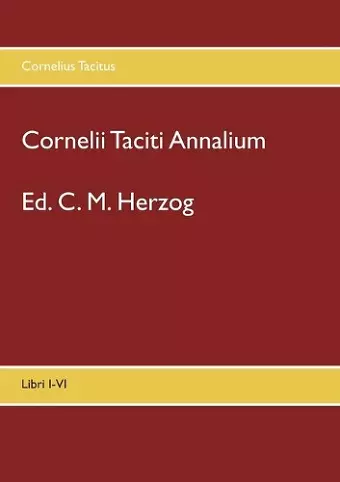 Cornelii Taciti Annalium cover