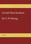 Cornelii Taciti Annalium cover