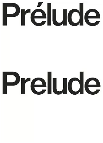 Prelude cover
