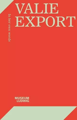 Valie Export cover