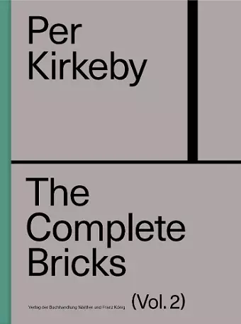 Per Kirkeby: The Complete Bricks Vol. 2 cover