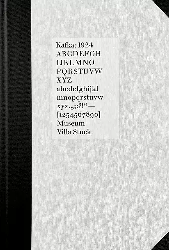 Kafka 1924 cover