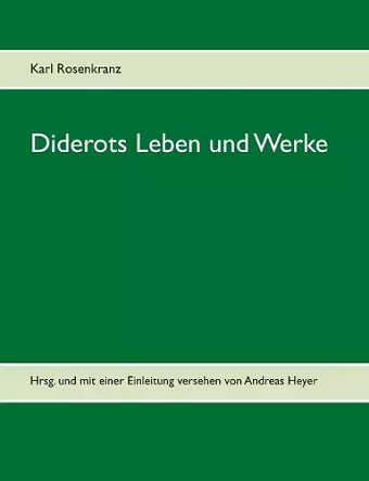 Diderots Leben und Werke cover