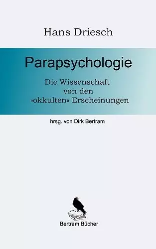 Parapsychologie cover