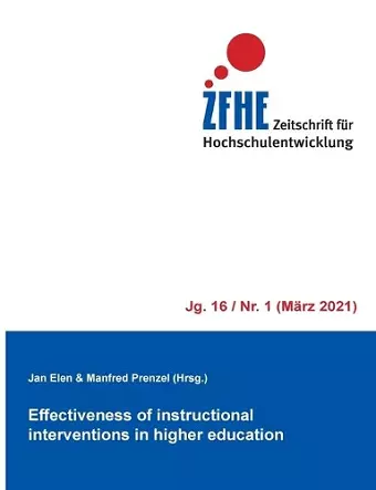 Effectiveness of instructional interventions in higher education cover