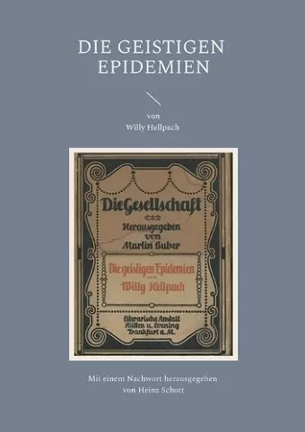 Die geistigen Epidemien cover