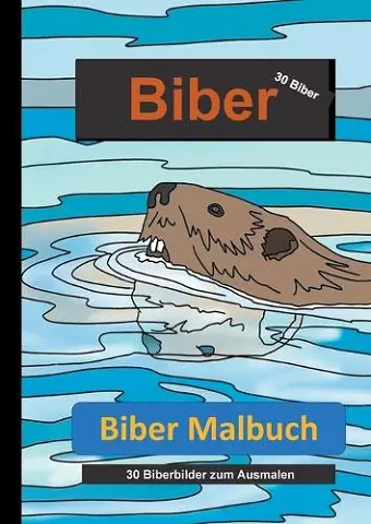 Biber Malbuch cover