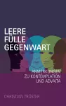 Leere Fülle Gegenwart cover