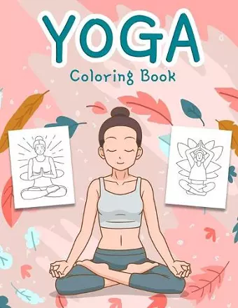 Yoga Coloring Book cover