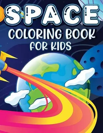 Space Coloring Book For Kids cover