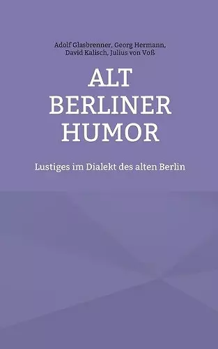 Alt Berliner Humor cover