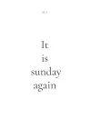 It is sunday again cover