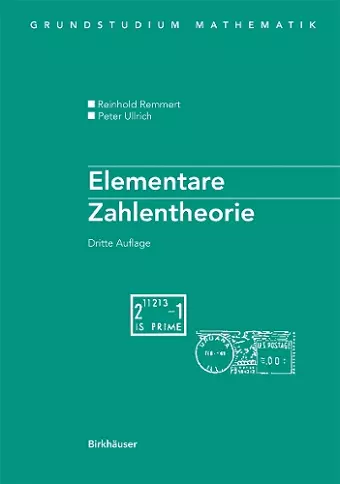 Elementare Zahlentheorie cover