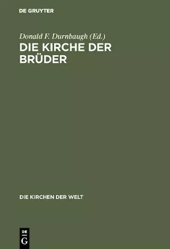 Die Kirche der Brüder cover