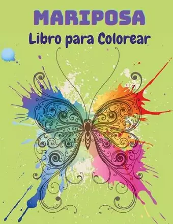 Mariposa Libro para Colorear cover