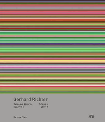 Gerhard Richter Catalogue Raisonné. Volume 6 cover