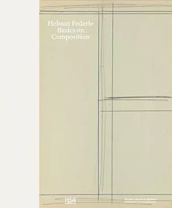 Helmut Federle cover