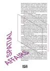 Spatial Affairs cover