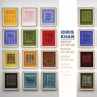 Idris Khan: Repeat After Me cover