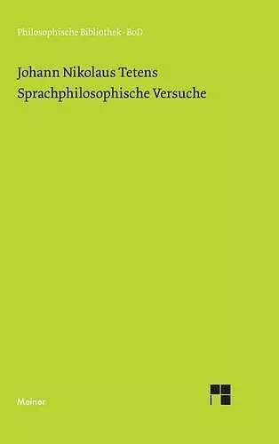 Sprachphilosophische Versuche cover