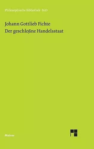 Der geschlossne Handelsstaat cover