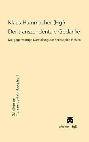 Der transzendentale Gedanke cover