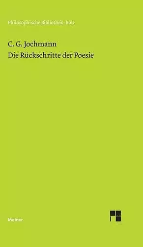 Die Rückschritte der Poesie cover