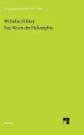 Das Wesen der Philosophie cover