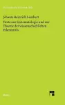 Texte zur Systematologie und zur Theorie der wissenschaftlichen Erkenntnis cover