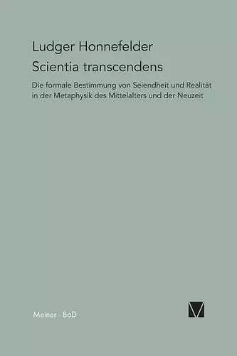 Scientia transcendens cover