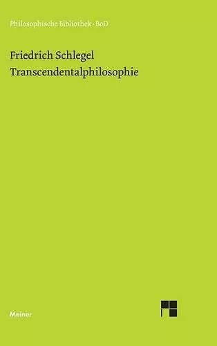 Transcendentalphilosophie cover