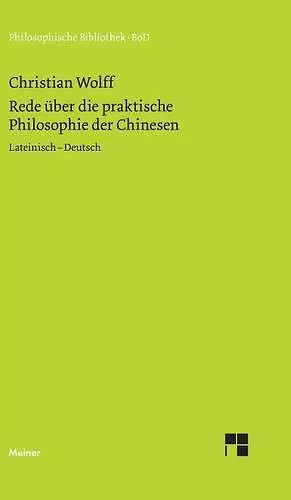 Rede über die praktische Philosophie der Chinesen cover