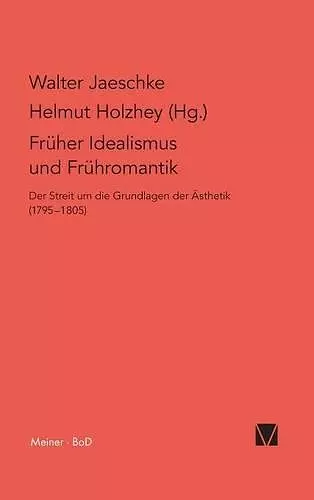 Früher Idealismus und Frühromantik cover