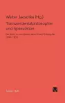 Transzendentalphilosophie und Spekulation cover