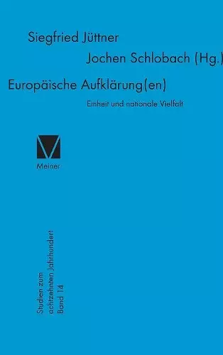 Europäische Aufklärung(en) cover