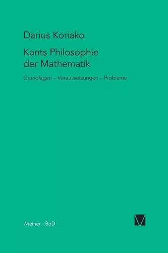 Kants Philosophie der Mathematik cover