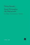 Kants Philosophie der Mathematik cover