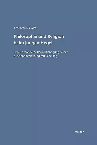 Philosophie und Religion beim jungen Hegel cover