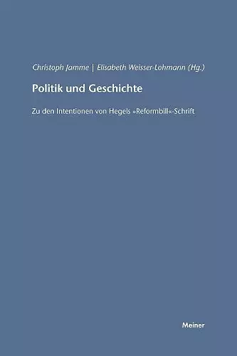 Politik und Geschichte cover