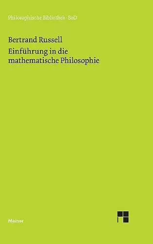 Einführung in die mathematische Philosophie cover